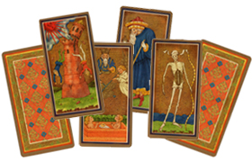 The Golden Tarot Cards