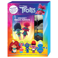 Trolls Crochet Finger Puppets